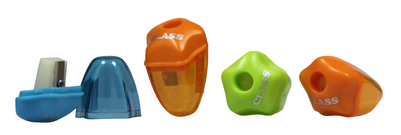 Підстругачка для олівців CLASS (4821C), пластикова, з контейнером